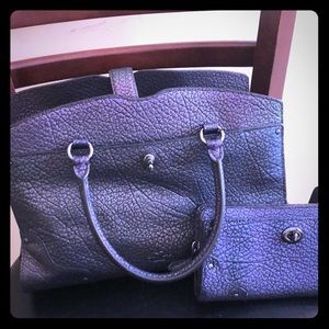 COACH MERCER SATCHEL 24 in Hologram Leather